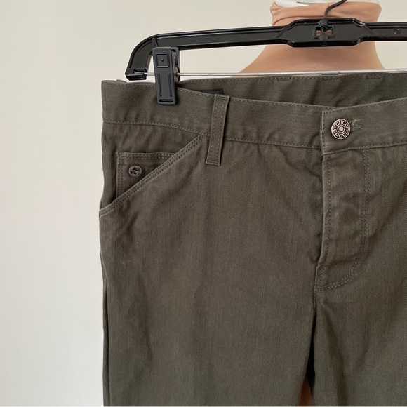 Gucci Men’s Olive Green Denim Riding Skinny Leg Jeans EUC Size IT 48 US 32 - Picture 6 of 12